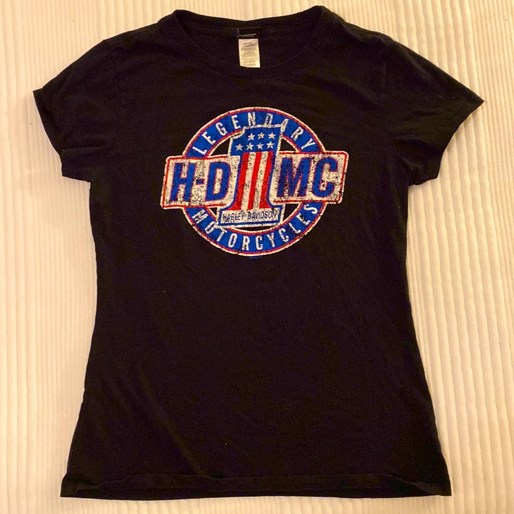 Harley Davidson t-shirt Medium Camp Lemmonier Djibouti